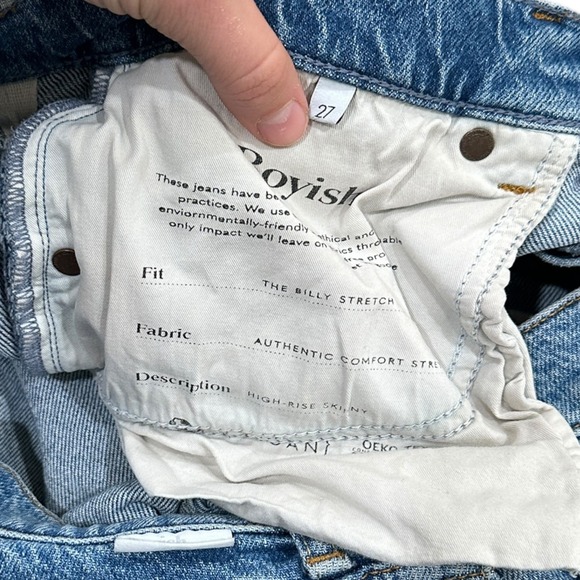 Boyish Billy Stretch Skinny in Eternal Sunshine - Picture 7 of 7